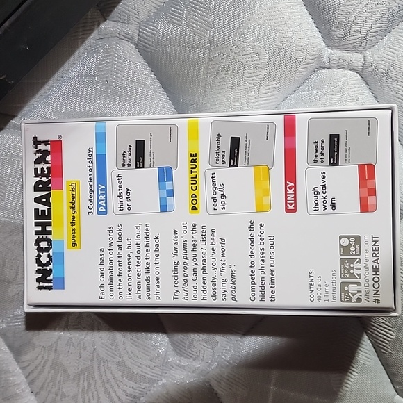 Incohearent Game - Picture 2 of 2